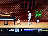 Michael Jackson's Moonwalker. A Sega Megadrive game where you collect ...