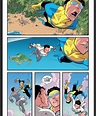 Invincible #45 PG 1 Anissa vs Mark 1st fight, in Michael Fuentes's Mike ...