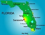 Florida map | Daytona beach florida, Sarasota florida, Orlando florida