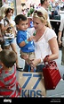 Melissa Joan Hart and her sons Braydon Wilkerson and Mason Wilkerson ...