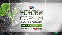 CNBC's Sustainable Future Forum 2022: The agenda