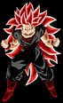 Evil Goku ssj God 3 en 2021 | Personnages de dragon ball, Guerrier ...