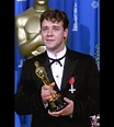 Photo : Russell Crowe Oscar du meilleur acteur pour Gladiator en ...