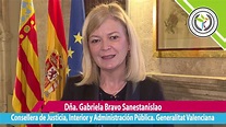 Dña. Gabriela Bravo Sanestanislao Consellera de Justicia, Interior y ...