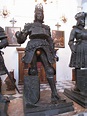 Hofkirche Innsbruck, Austria - Bronze Statue of Rudolf I Habsburg(1218 ...
