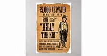 Billy the Kid Poster | Zazzle