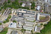 Aerial photograph Lübeck - New building for biomedical research at the ...