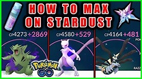 BEST Ways to Get STARDUST in Pokemon GO - YouTube