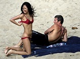 Zhang Ziyi pictured frolicking on beach with billionaire ex-fiancé Aviv ...