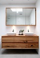 20+ Awesome Wall Mounted Bathroom Vanity Ideas - SWEETYHOMEE