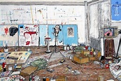 Damian Elwes Renders Other Artists’ Studios – And They Are Amazing ...