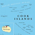 Mapas de Islas Cook - Atlas del Mundo