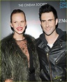 Adam Levine & Anne Vyalitsyna: 'The Fighter' Premiere Pair : Photo ...