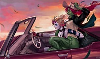 2048x1152 Harley Quinn With Poison Ivy Fun 4k Wallpaper,2048x1152 ...