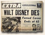 Walter Elias Disney timeline | Timetoast timelines