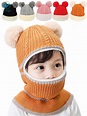 Deago Kids Winter Hat, Baby Knit Hat, Baby Girls Boys Winter Hat, Thick ...