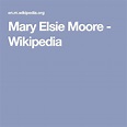 Mary Elsie Moore - Wikipedia | Elsie, American princess, Moore