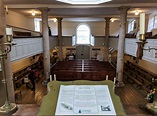 From John Wesley’s pulpit in the New Room Bristol. Photo by Matt Lee.