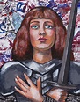 St. Joan of Arc Painting by Tricia Hampo - Fine Art America