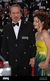 CANNES, FRANCE. May 21, 2005: Actor TOMMY LEE JONES & wife at the ...