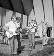 Beach Boys At The Hollywood Bowl Photograph by Michael Ochs Archives ...