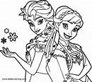 Elsa And Anna Printables