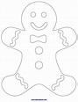Gingerbread Man Templates Printable, Christmas Is A Great Time For ...