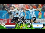 Holanda 0(2) x (4)0 Argentina | Semifinal Brasil 2014 | Resumen ...
