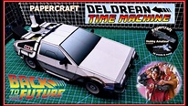 Back To The Future Delorean Papercraft : Beautiful And Creative Paper ...