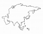 Mapas de Asia para descargar y colorear | Colorear imágenes