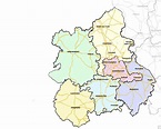 Map Of The West Midlands – Verjaardag Vrouw 2020