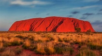 Uluru, or Ayers Rock, is a massive sandstone monolith in the heart of ...