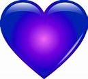 Blue Heart | Blue heart, Blue heart emoji, Heart pictures