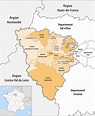 Carte des cantons du département des Yvelines