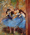 Art Infinitus on Instagram: “Edgar Degas, Ballerine in blu, 1895 # ...