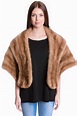 Buy Fur Mink Stole beige fur stole online at Your Furs Online Shop