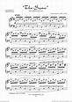 Saint-Saens - The Swan sheet music for piano solo [PDF]