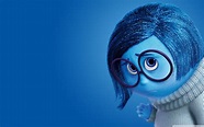 Inside Out Sadness Disney Pixar HD desktop wallpaper | Desenho tom e ...