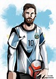Lionel Messi quiere la copa por SandraD10S | Dibujando