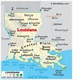 Louisiana Maps & Facts - World Atlas