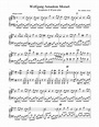 Wolfgang Amadeus Mozart Sheet music for Piano | Download free in PDF or ...