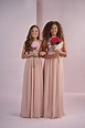 Rose Gold Junior Bridesmaid Dresses | Girls bridesmaid dresses, Junior ...