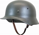 casco Reproducción WW2 Ejército alemán M35 de acero, con forro de cuero ...