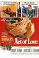 ACT OF LOVE 1953 DVD-r Kirk Douglas, Dany Robin | Kirk douglas, This is ...