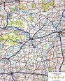 Large detailed roads and highways map of Arkansas state with all cities ...