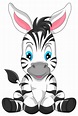 Cute zebra cartoon png clipart image – Artofit
