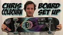 CHRIS COLBOURN SOPHISTICATED BOARD SET UP !!! - YouTube