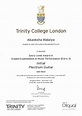 JIRS ACTIVITIES: Trinity College of Music, London - Photos & Certificate