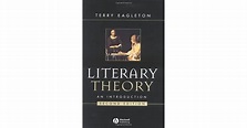 Literary Theory: An Introduction by Terry Eagleton — Reviews ...