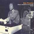 Don Preston - Filters, Oscillators & Envelopes 1967-82 ~ The Savage Saints